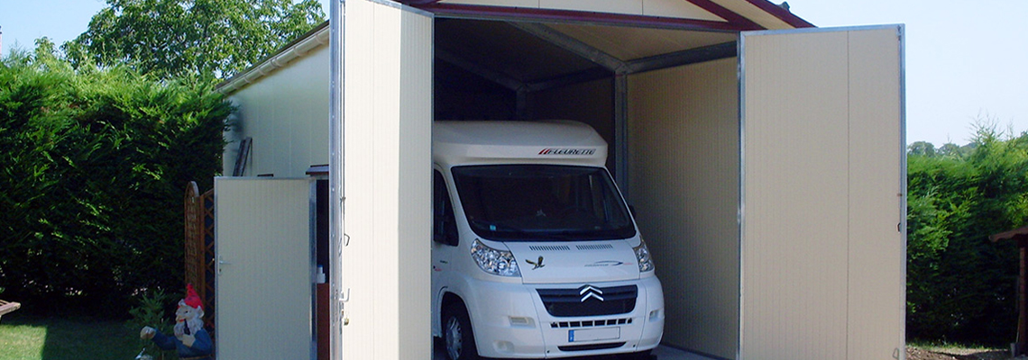 Abri métallique pour voiture ou camping car