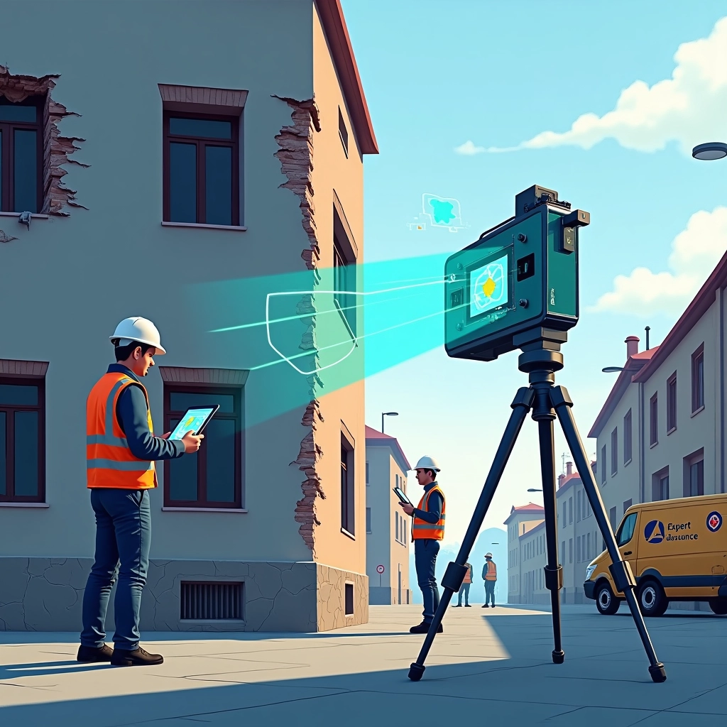 scan 3 D de bâtiment scan 3 D de bâtiment